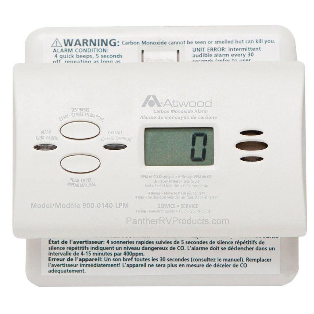 Garrison Carbon Monoxide Alarm User Manual - twyellow