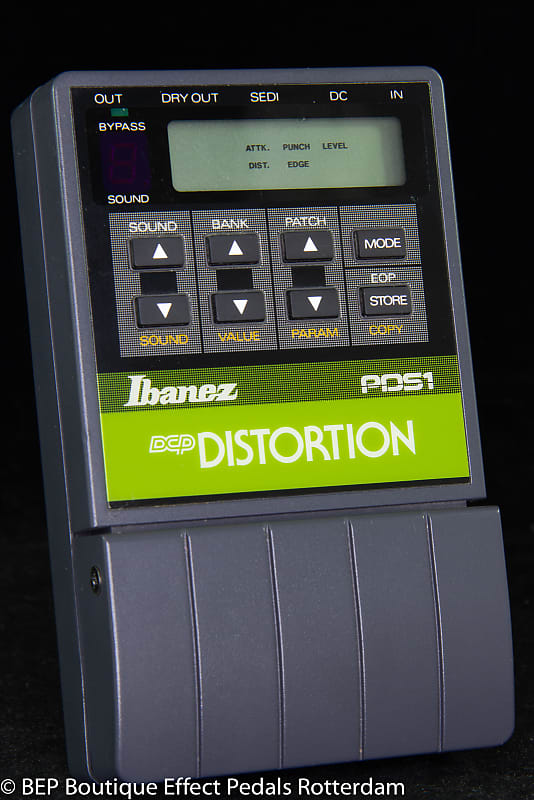 Ibanez pds1 programmable distortion users manual
